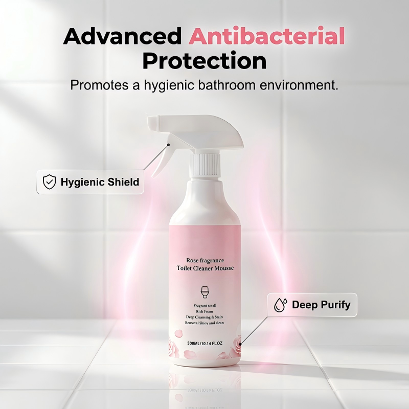 Foaming Toilet Bowl Cleaner Mousse
