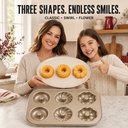 🧁HOT SALE! Multi-Cavity Non-Stick Mini Bundt Cake Pan🎂✨