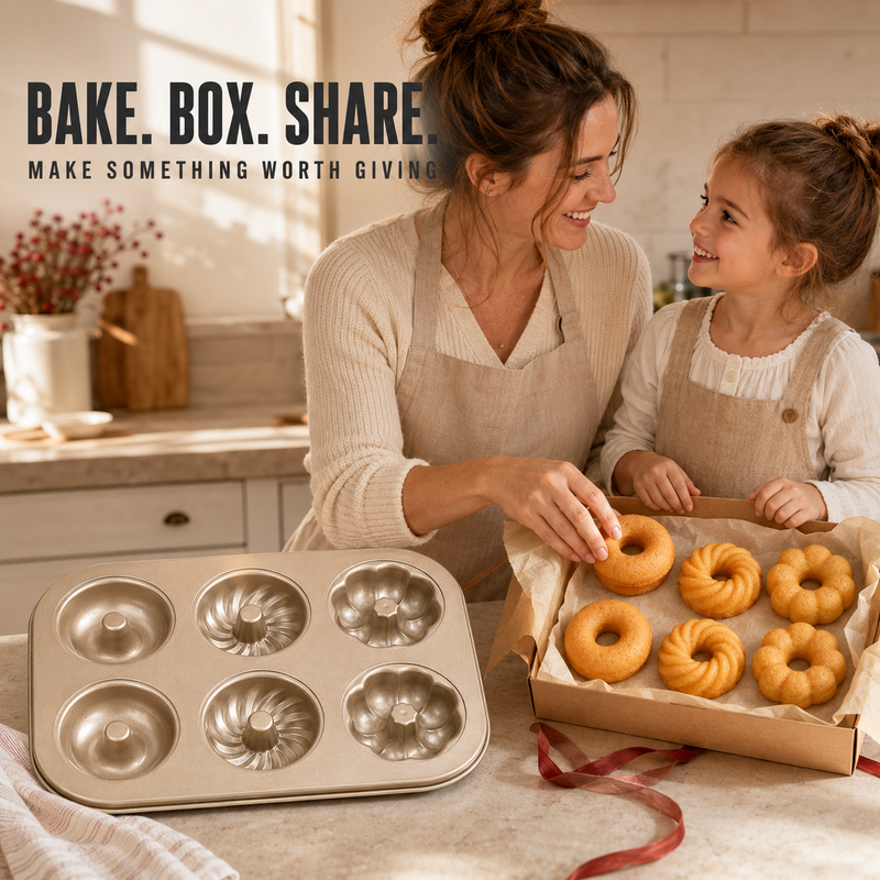Multi-Cavity Non-Stick Mini Bundt Cake Pan