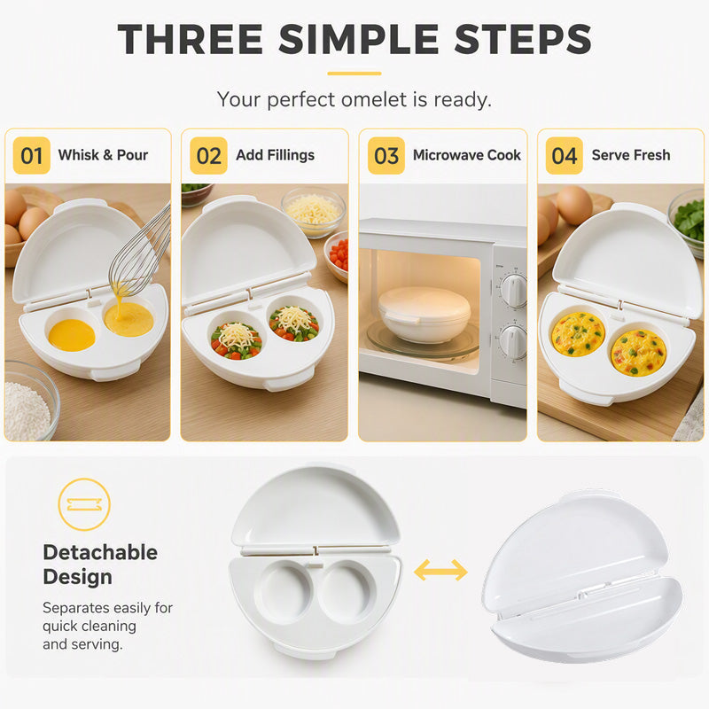 ⭐ DON'T MISS 50% OFF ☀️ Faster Morning Routine — Cook, Serve & Clean with Fewer Pieces