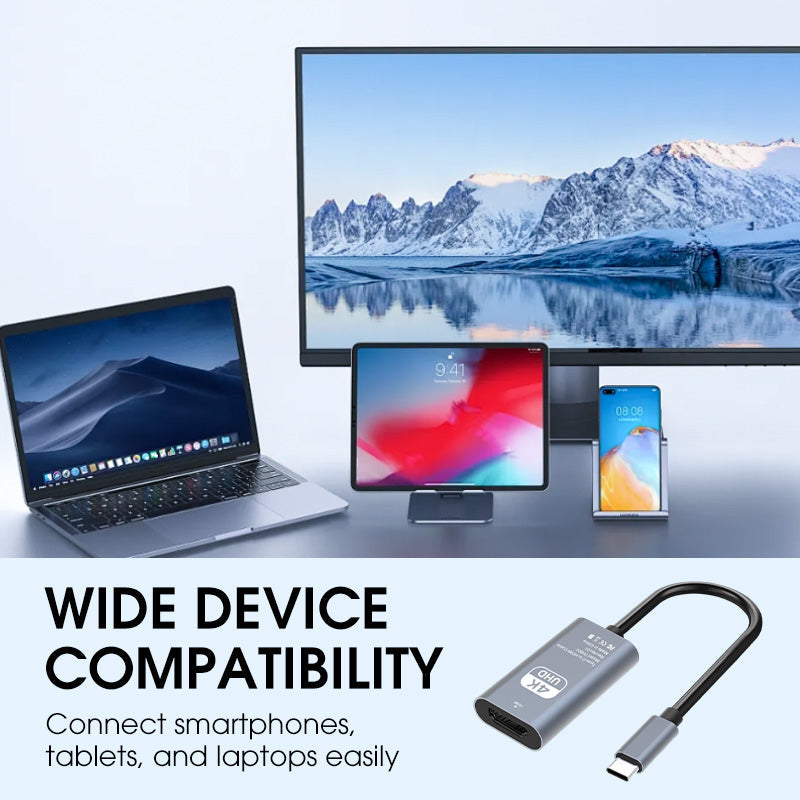 4K HD Type-C to HDMI Display Adapter