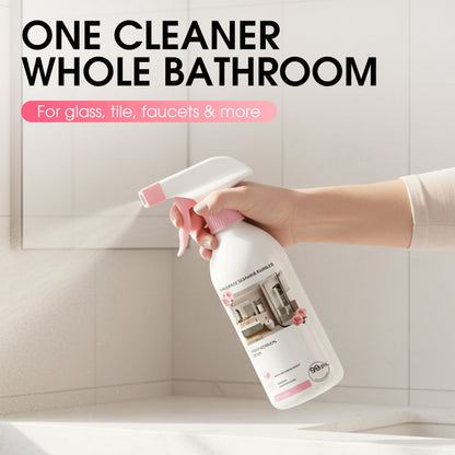 ⏳Time-Limited Special⏰Multi-Purpose Bathroom Cleaner Spray: Removes Limescale & Soap Scum, Botanical Scent, Safe for Glass & Tiles