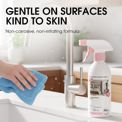 ⏳Time-Limited Special⏰Multi-Purpose Bathroom Cleaner Spray: Removes Limescale & Soap Scum, Botanical Scent, Safe for Glass & Tiles