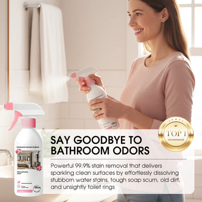 ⏳Time-Limited Special⏰Multi-Purpose Bathroom Cleaner Spray: Removes Limescale & Soap Scum, Botanical Scent, Safe for Glass & Tiles