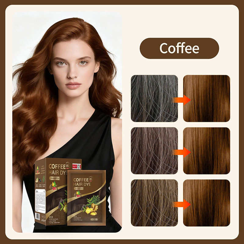 4-in-1 Herbal Hair Dye Shampoo