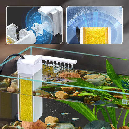 🔥Limited Time Promotion 50% OFF🔥Multifunctional Mini Filter for Small Fish Tank