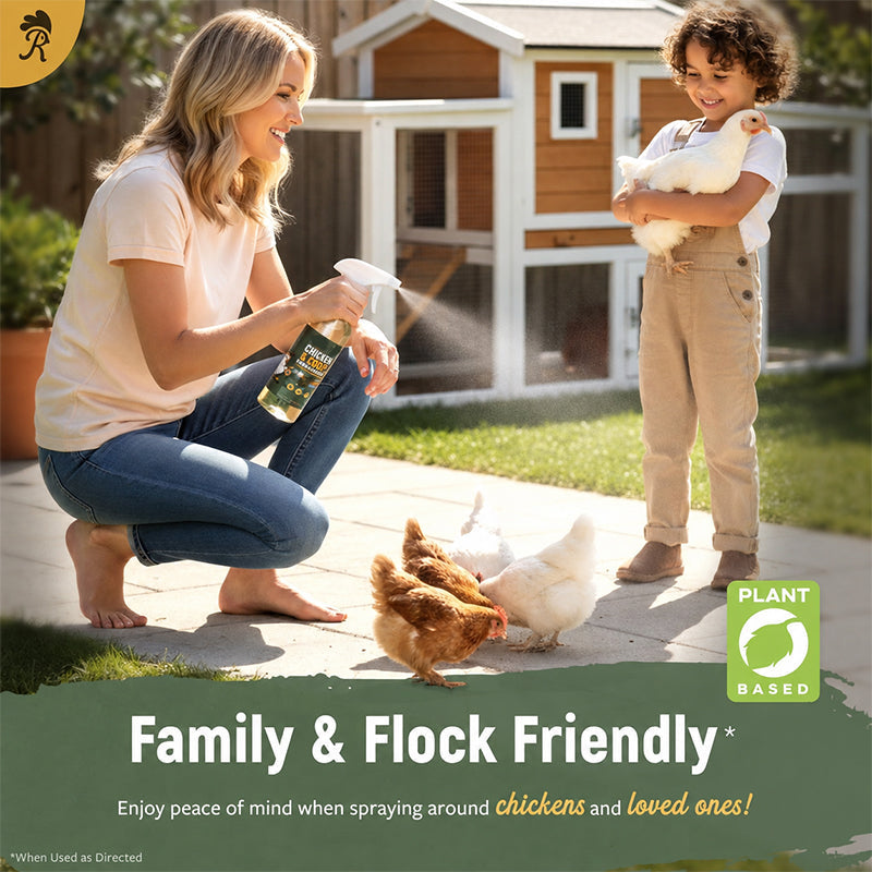 ❄️Summer Special: 50% Off!🐔Poultry & Chicken Coop Mite and Lice Spray – Ready to Use