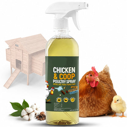 ❄️Summer Special: 50% Off!🐔Poultry & Chicken Coop Mite and Lice Spray – Ready to Use