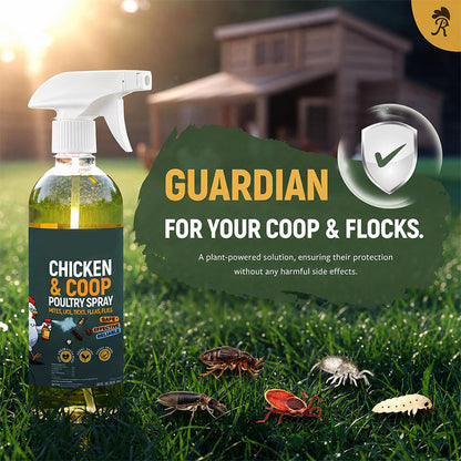 ❄️Summer Special: 50% Off!🐔Poultry & Chicken Coop Mite and Lice Spray – Ready to Use