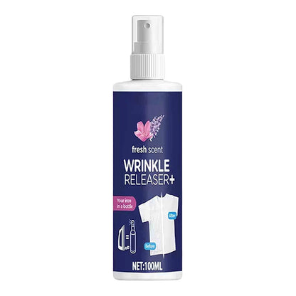 🔥50% OFF! Travel Wrinkle Release Spray – Upgraded Quick Spritz Smooths Shirts, Suits & Dresses, No Iron Needed! ✈️✨