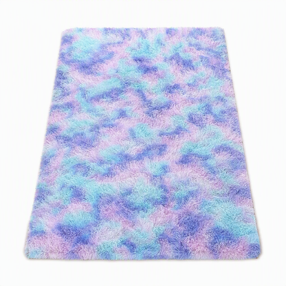 🛋️ 50% OFF! ✨ Thickened Plush Shaggy Area Rug – Premium Gradient Tie-Dye Design, Thermal Cushioning & Non-Slip Safety Backing – Cozy Comfort for Every Room 🏠