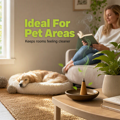 🥳HOT SALE🥳💞10K+ SOLD! Incense Cones! Neutralizes odors, slow burn & 35 cones. Fresh home – grab yours! ✅