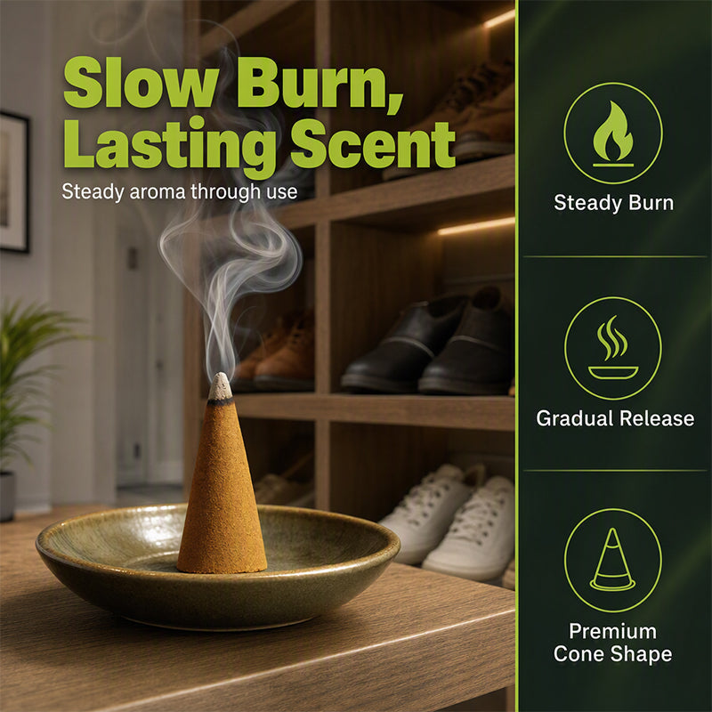 🥳HOT SALE🥳💞10K+ SOLD! Incense Cones! Neutralizes odors, slow burn & 35 cones. Fresh home – grab yours! ✅