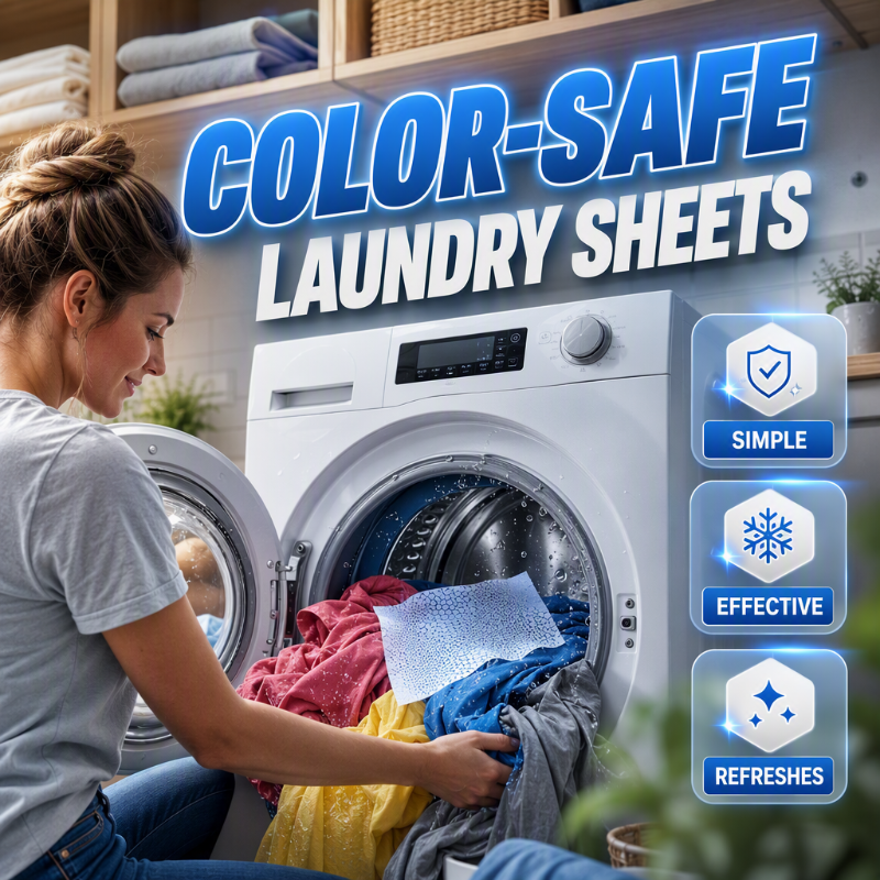 📢📢50% OFF !! ⏰Color Absorbing Sheets for Mixed Laundry