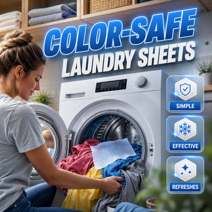 📢📢50% OFF !! ⏰Color Absorbing Sheets for Mixed Laundry