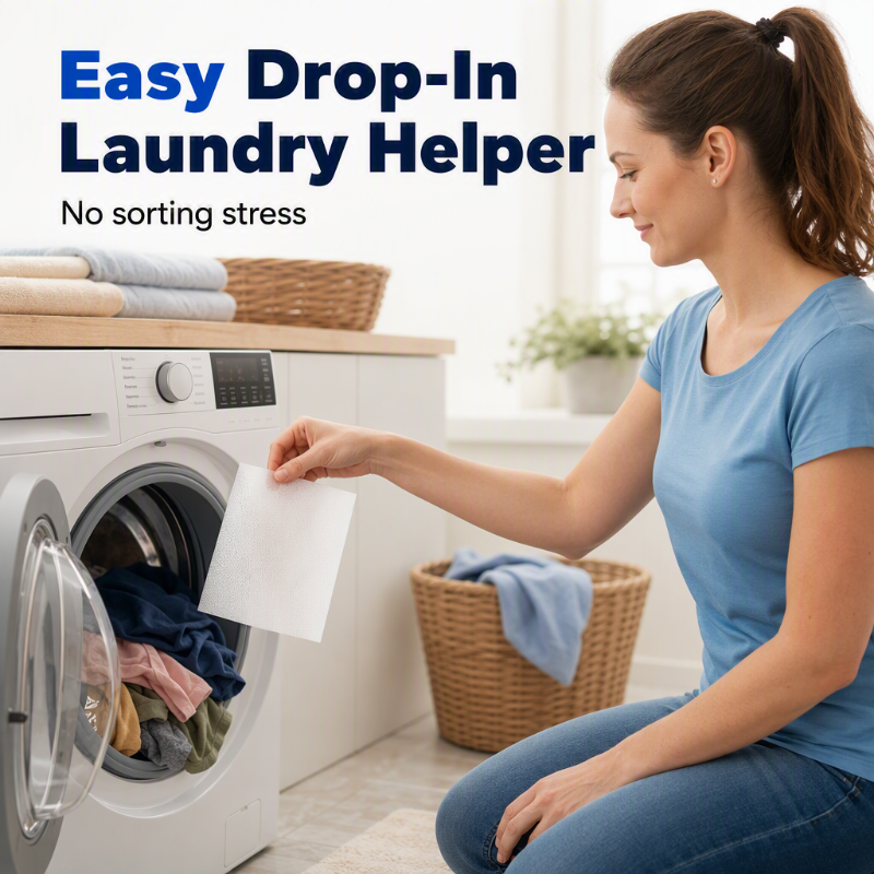 📢📢50% OFF !! ⏰Color Absorbing Sheets for Mixed Laundry