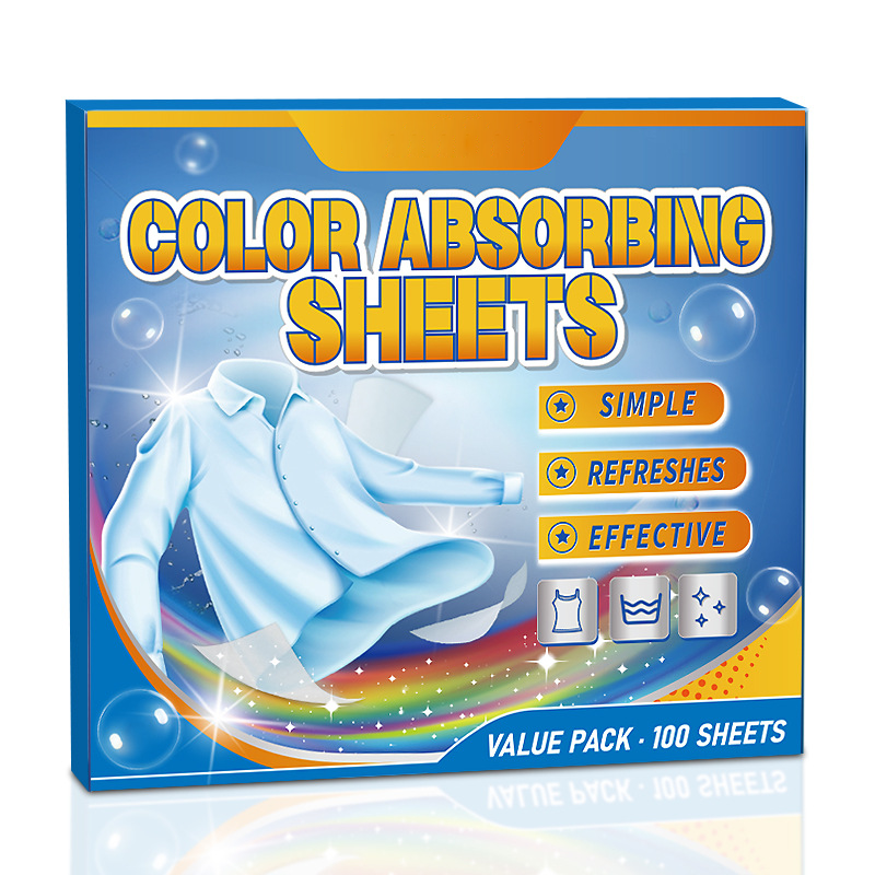 📢📢50% OFF !! ⏰Color Absorbing Sheets for Mixed Laundry