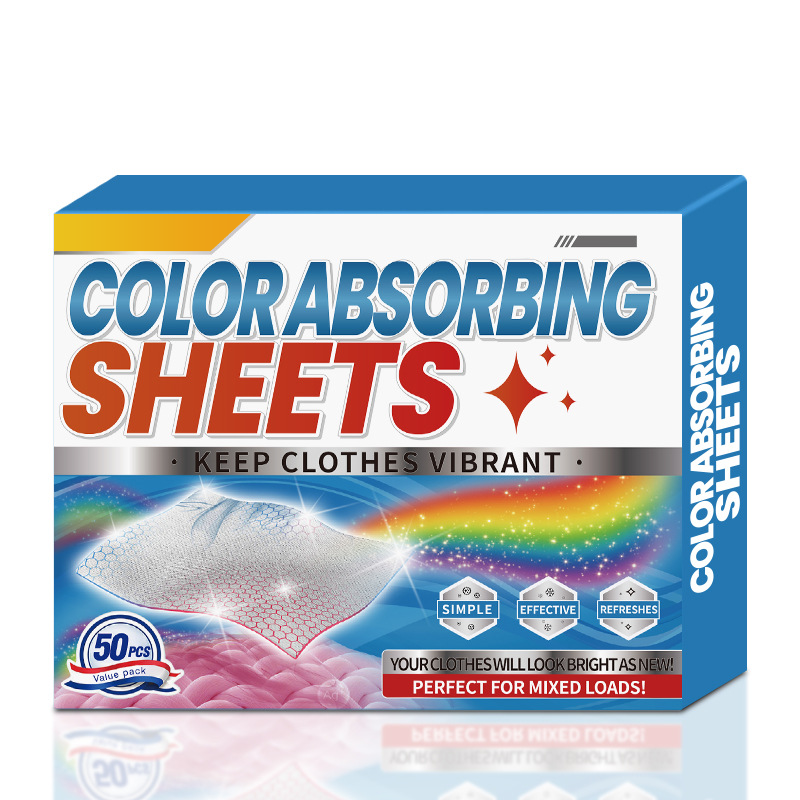 📢📢50% OFF !! ⏰Color Absorbing Sheets for Mixed Laundry