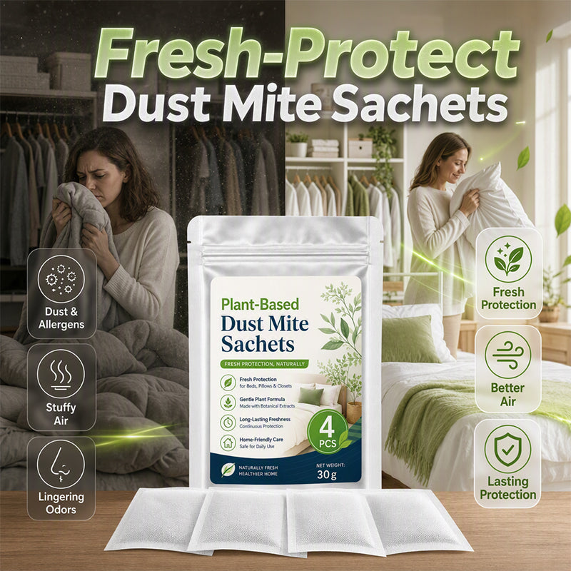 ⏳Limited-time 50% off⏰Plant-Based Mite Repellent Pouches🪄🍃