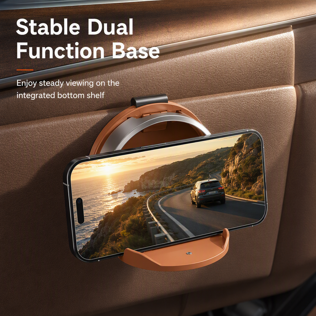 🚗 Last Day Special Price $19.99! 🥤Multifunctional Foldable Car Door Cup Holder Large Diameter Drink and Water Bottle Storage Rack