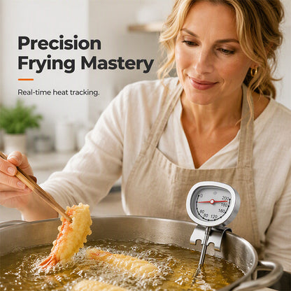 Battery-Free Cooking Oil Thermometer Gauge