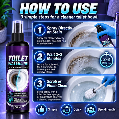 🥳HOT SALE🥳💞10K+ SOLD! Waterline Cleaner – From £6.99! Targets black rings, clinging formula & less scrubbing. Clean bowl – grab yours! ✅