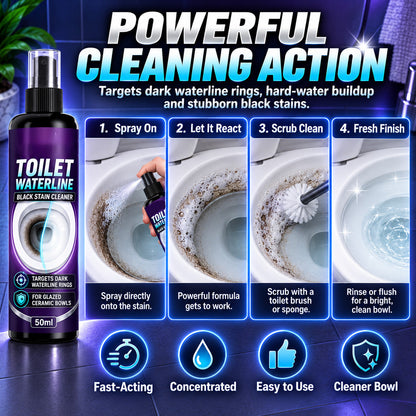 🥳HOT SALE🥳💞10K+ SOLD! Waterline Cleaner – From £6.99! Targets black rings, clinging formula & less scrubbing. Clean bowl – grab yours! ✅