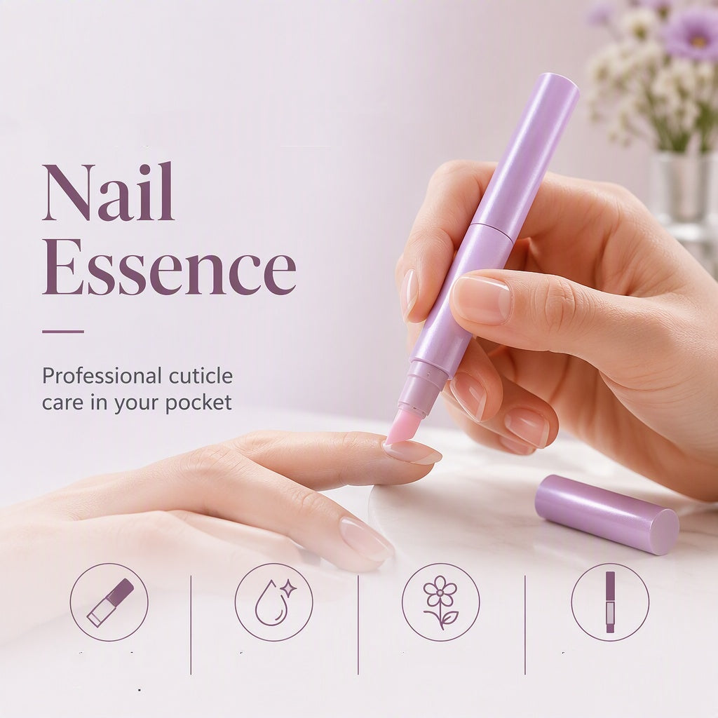 ✨BUY 2 GET 1 FREE!🌟✨Portable Nail Care Essence Pen – Precise Cuticle Moisturizing Treatment, Smooth Applicator Tip & Compact Travel-Friendly Design – Healthy Nails Anywhere, Anytime💅