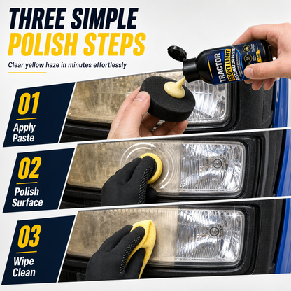 🚜HOT SALE! Agricultural Tractor and Vehicle Headlight Restoration Cream