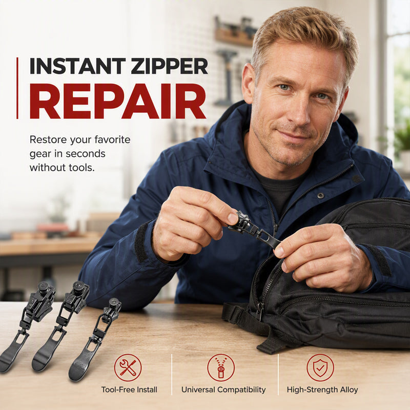 🔥HOT SALE! Instant Fix Zipper Pull🧥✈️