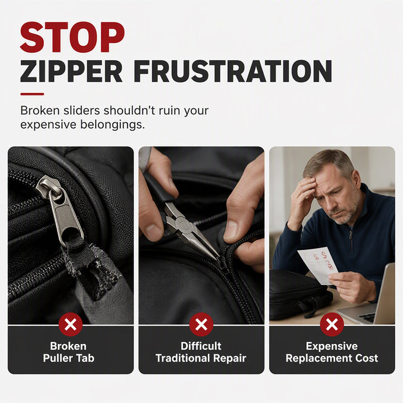 🔥HOT SALE! Instant Fix Zipper Pull🧥✈️