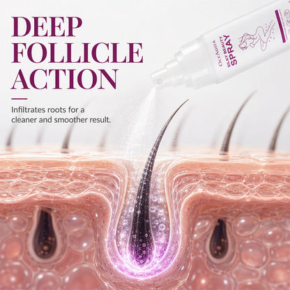 ✨HOT SALE! Painless Hair Removal Spray for Smooth Silky Skin 🧴💆‍♀️