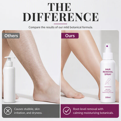 ✨HOT SALE! Painless Hair Removal Spray for Smooth Silky Skin 🧴💆‍♀️