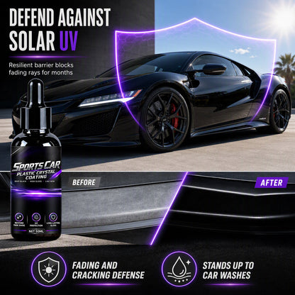 Car Plastic Restorer and Crystal Coating Agent