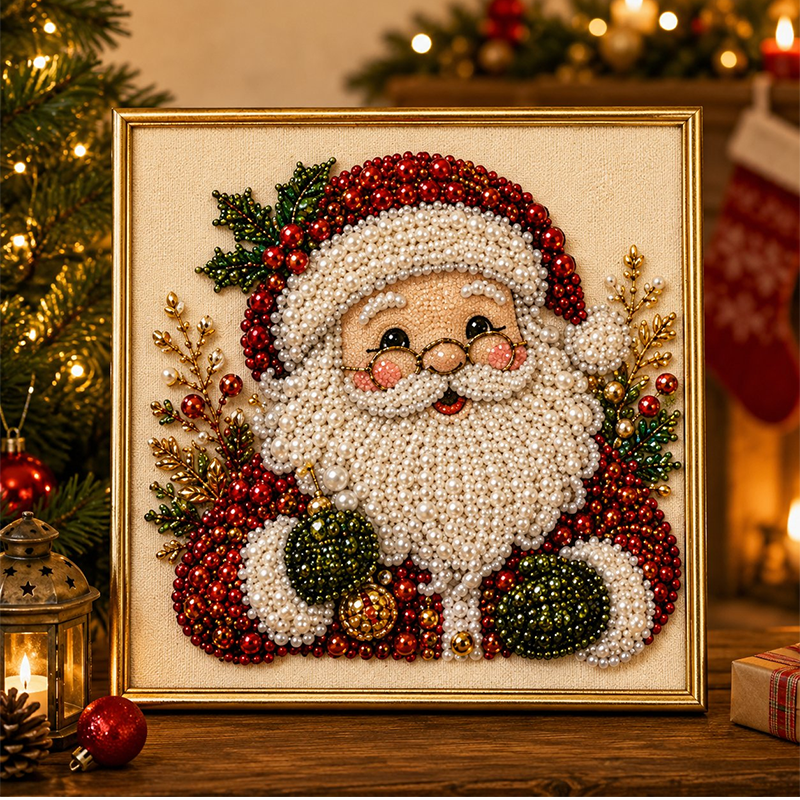 🎄Christmas Pearl & Rhinestone Painting Kit