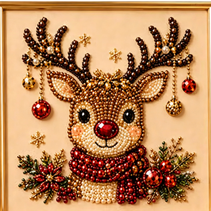 🎄Christmas Pearl & Rhinestone Painting Kit