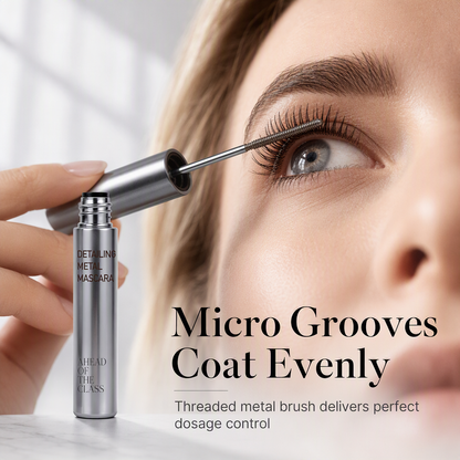 Waterproof and Sweatproof Mascara – Precision Metal Wand ✨