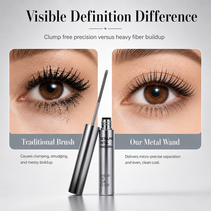 Waterproof and Sweatproof Mascara – Precision Metal Wand ✨
