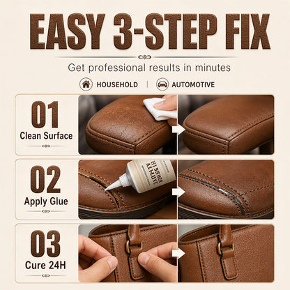 Quick Drying Waterproof Leather Adhesive✂️👜