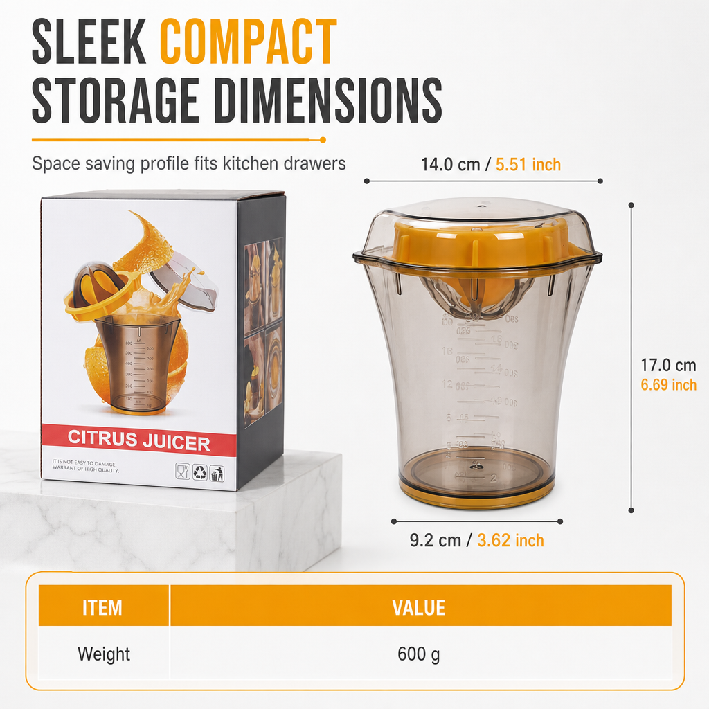 🍋HOT SALE! Portable Manual Fruit Juicer 🏕️✨