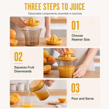 🍋HOT SALE! Portable Manual Fruit Juicer 🏕️✨