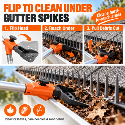🧹HOT SALE! Multi-Functional Gutter Cleaner Tool