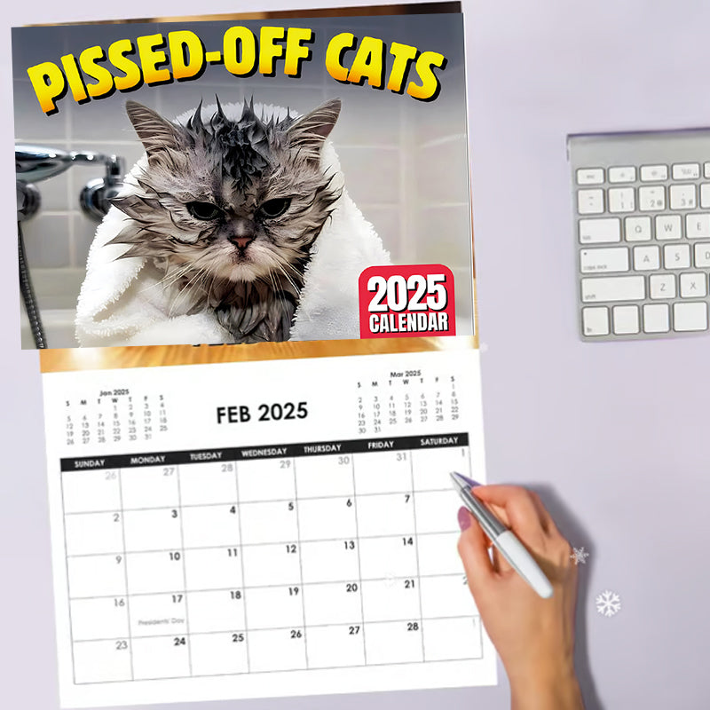 🐱 Funny Cat Calendar – 12 Months of Sassy Cat Humor