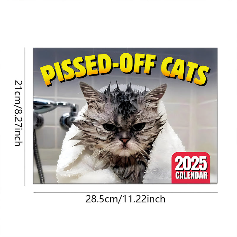 🐱 Funny Cat Calendar – 12 Months of Sassy Cat Humor