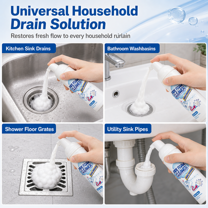 Household Pipe Foam Cleaner & Deodorizer