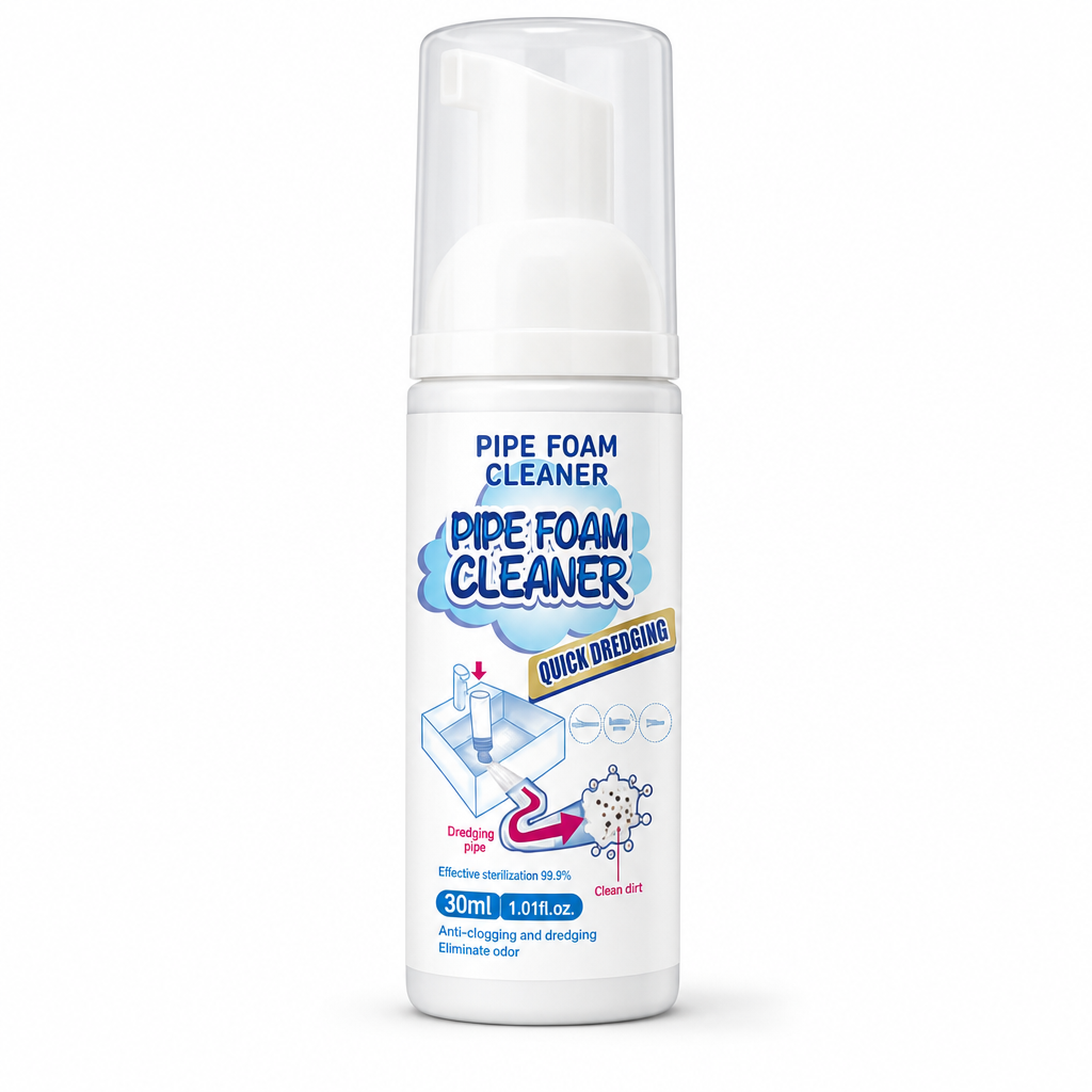 Household Pipe Foam Cleaner & Deodorizer
