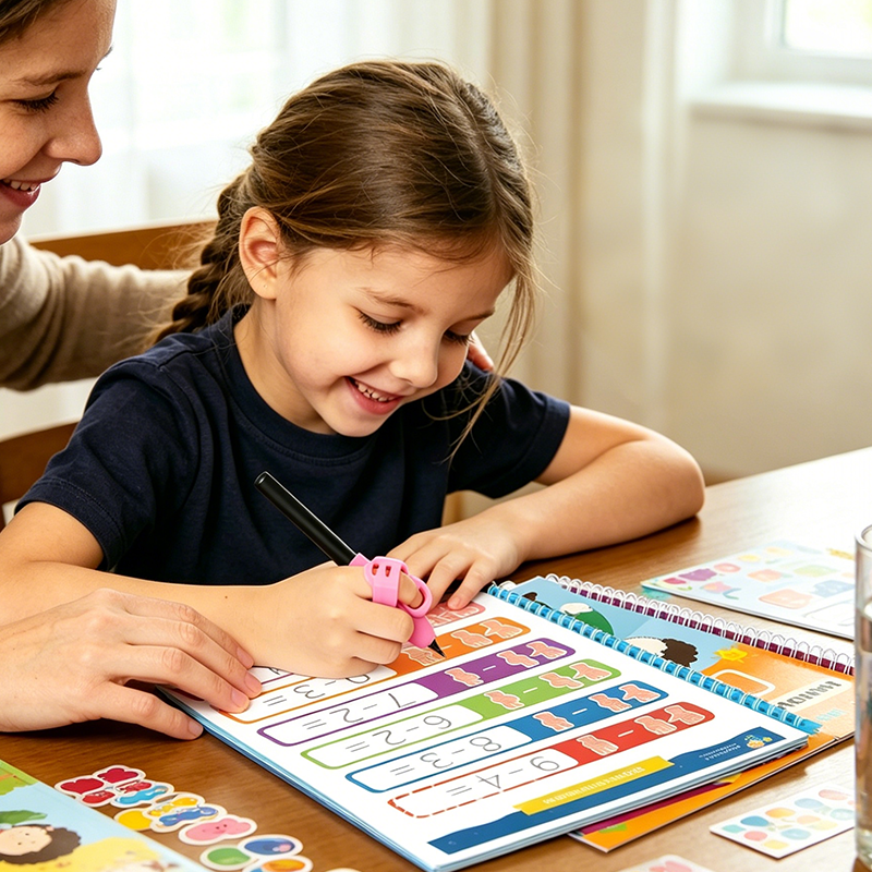 ⏳Time-Limited Special⏰Magic Grooved Handwriting Practice Book Set (7Pcs/Set)