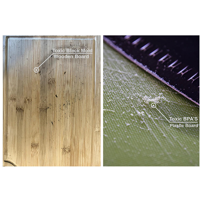 🔪Antibacterial Stainless Steel Cutting Board