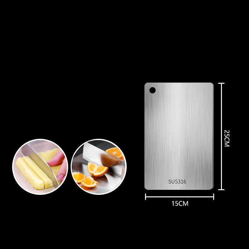 🔪Antibacterial Stainless Steel Cutting Board