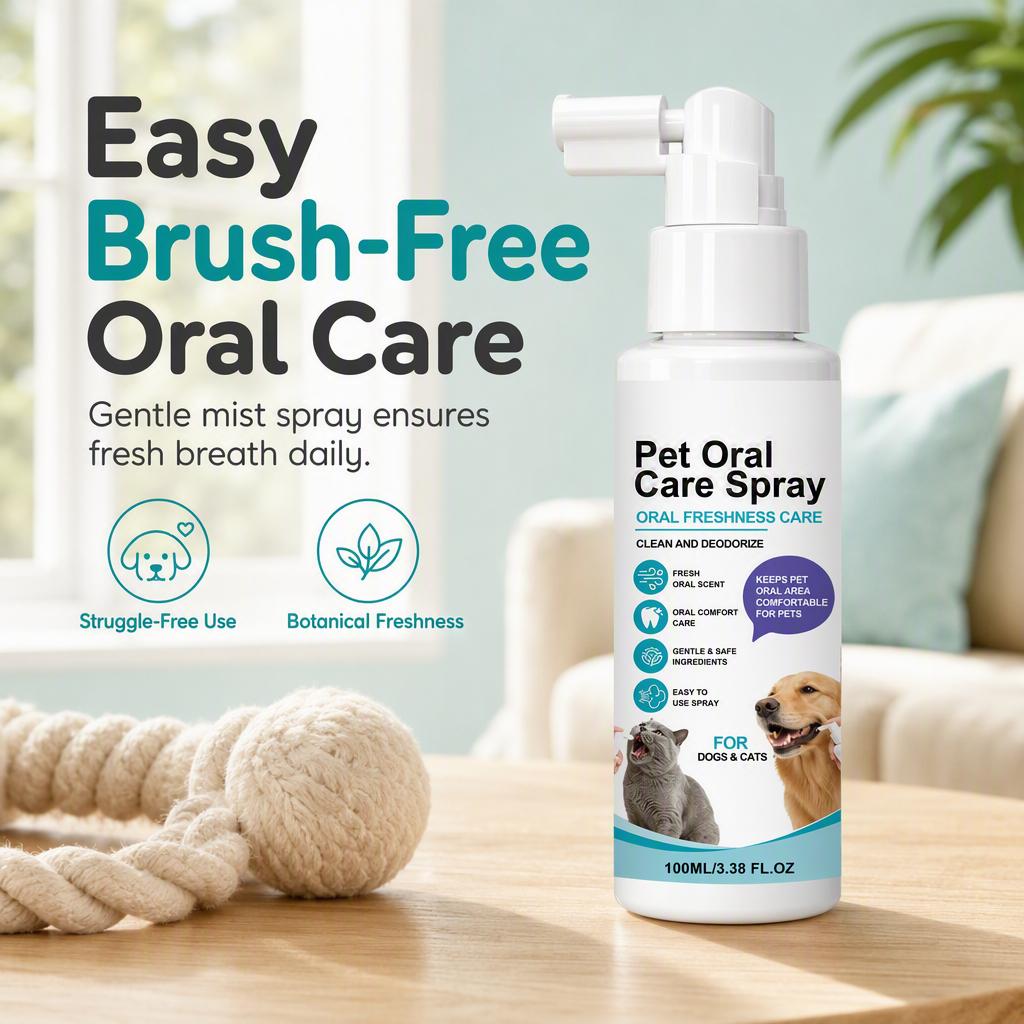 🐾Pet Oral Care Spray for Dogs and Cats